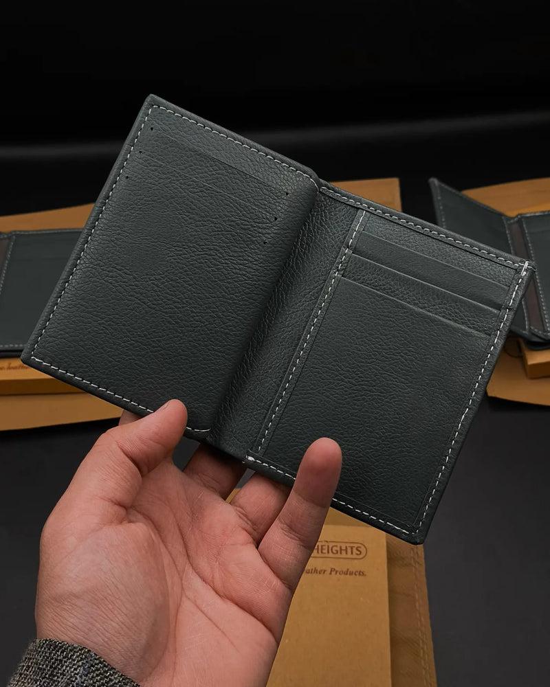 Mini Leather Wallet with 12 Card slots