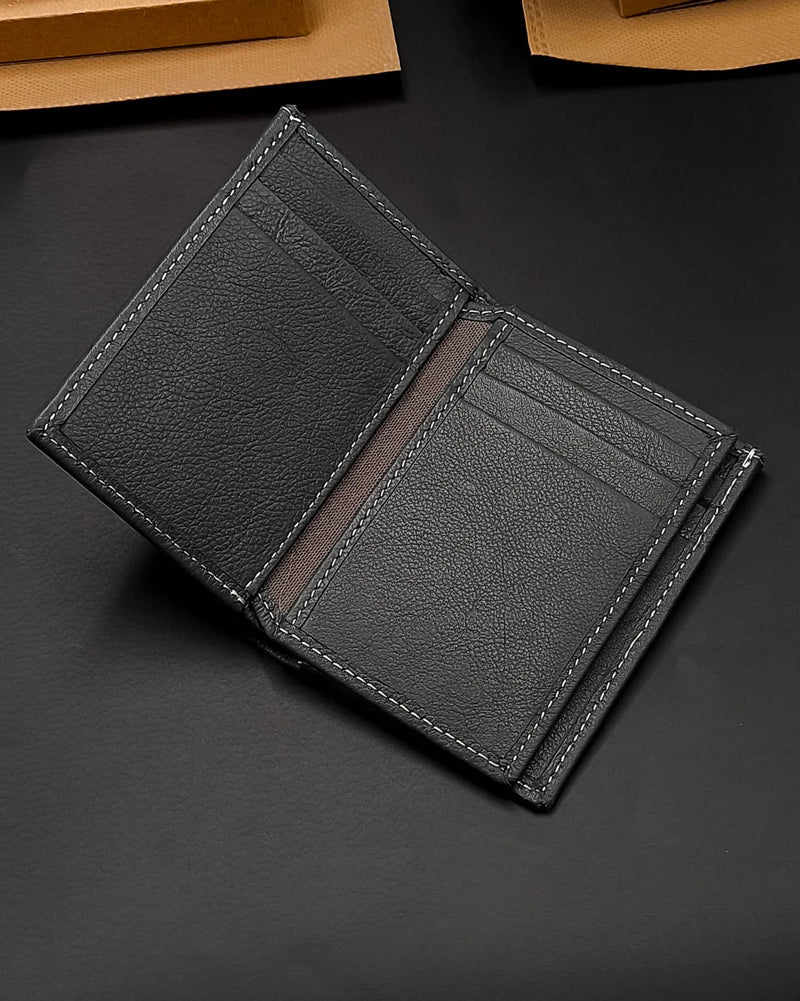 Mini Leather Wallet with 12 Card slots