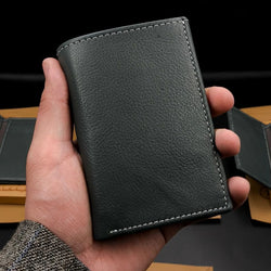 Mini Leather Wallet with 12 Card slots