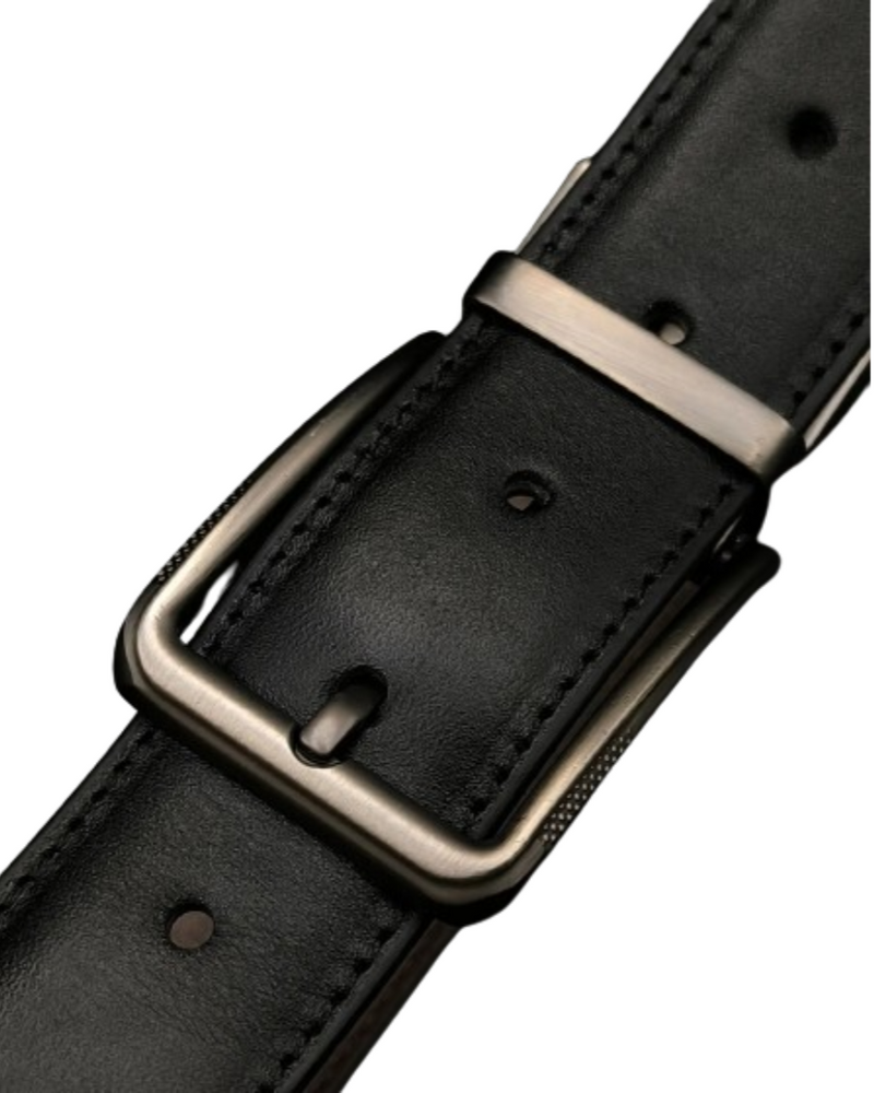 Reversible Leather Dress Belt