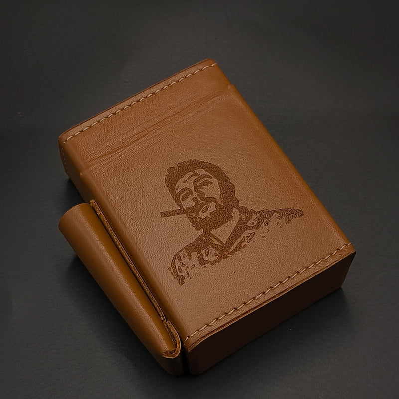 Leather Sutta Case with Customization